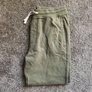 Green joggers